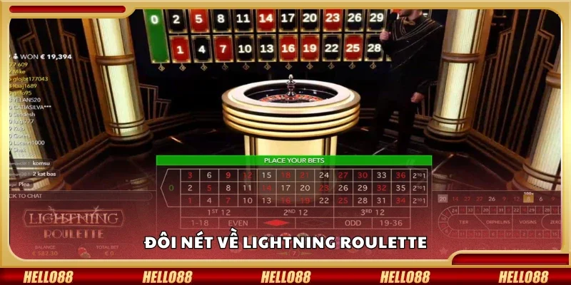 Đôi nét về Lightning Roulette
