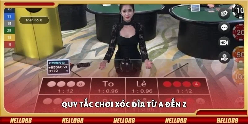 Quy tắc chơi xóc đĩa từ a đến z