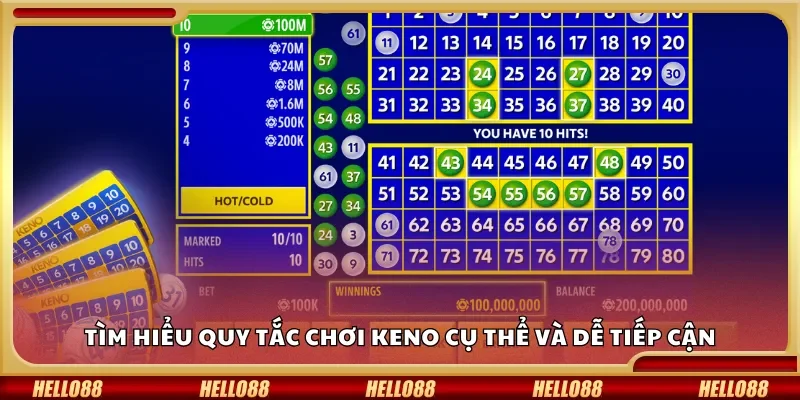 Tìm hiểu quy tắc chơi Keno cụ thể và dễ tiếp cận